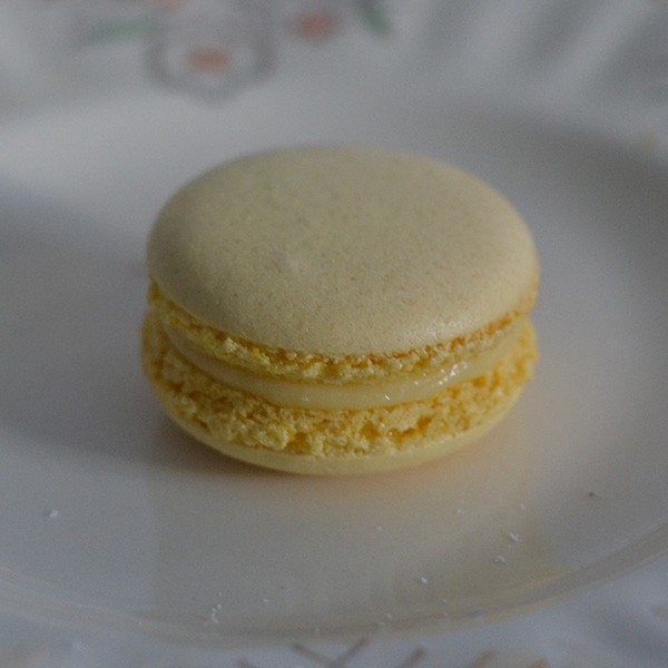 Macaron de limón